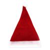Santa Hat for Women Men Plush Velvet Christmas Hats Soft Holiday Dress-up Accessory for New Year Party Supplies