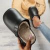 2024 Новые Модные Однотонные Женские Тапочки Сандалии с Круглым Носком Двойного Ношения Удобные Домашние Zapatos De Mujer