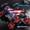 Eight Wheel Stunt Remote Control Car Gesture Induction Drift Spray Swing Arm Climbing Rotary Charging Motor Racing Toy Gift
