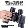 Уличный бинокль 80X80, высокопроизводительный телескоп HD с большой дальностью действия и оптическим стеклянным объективом, ночным видением при слабом освещении для охотничьих поездок