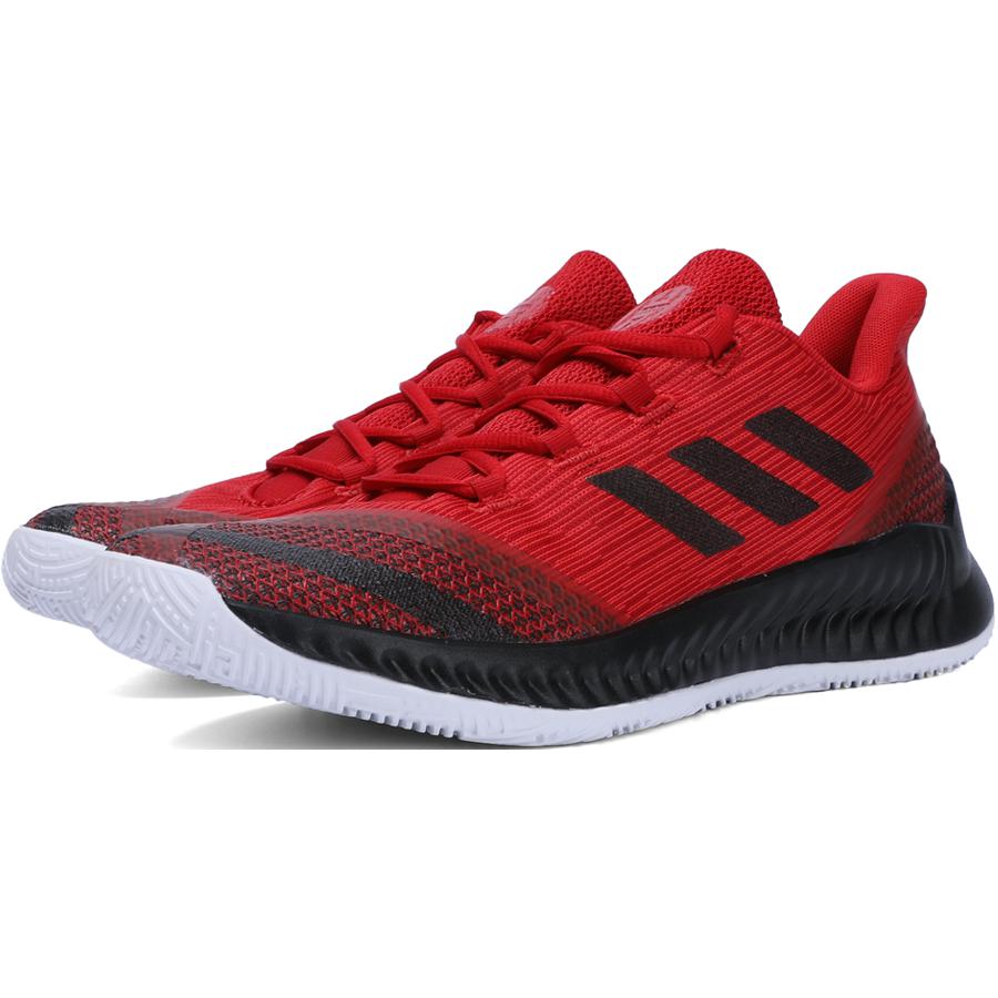 Adidas Harden B/E 2 Comfortable Cushioning, Wear Resistant Low top Children's Basketball Shoes Red Teenagers AC7642