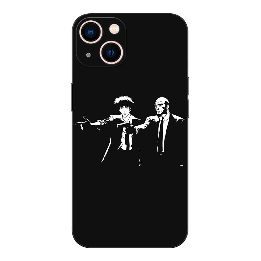 Black Tpu Case For Samsung Galaxy F23 M12 M22 M23 M32 4G M52 5G M30S M21 Space Cowboy Bebop