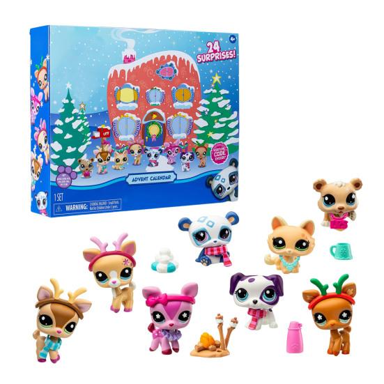 24-дневный рождественский адвент-календарь, коробка для обратного отсчета с коллекционными фигурками-украшениями, многофункциональная