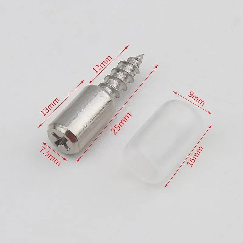 80/10 шт. саморезы многослойный держатель пластины стеллаж для хранения в гардеробе фиксированная опора с нескользящей резиновой втулкой