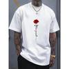 [Summer Print Tee] Casual Summer Short Sleeve Print Tee Shirt - Tees for Men