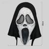 Creepy Scream Face Mask Collection Halloween Costume Latex Scary Props For Parties