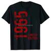 2025 Funny 60th Tee Vintage Legends Born In 1965 60 Years Old Party T Shirts Summer Cotton Birthday Gift Idea T-shirt Women Men