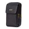 Waterproof Travel Sport PU Leather Phone Pouch Bum Belt Pack Small Waist Bag