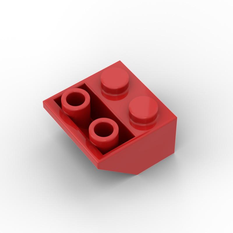200 ШТУК Кубики MOC 100 ШТУК 2x2 45 Перевернутый скат Классические Строительные Блоки Комплект Совместимый с 3660 Аксессуары для крыши дома City