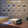 Edition Ultra YOWHICK Projector 17000LM High Brightness 5G WiFi Bluetooth Instant Connection Real 1080P Short Distance Projection Brightness Plus 4K