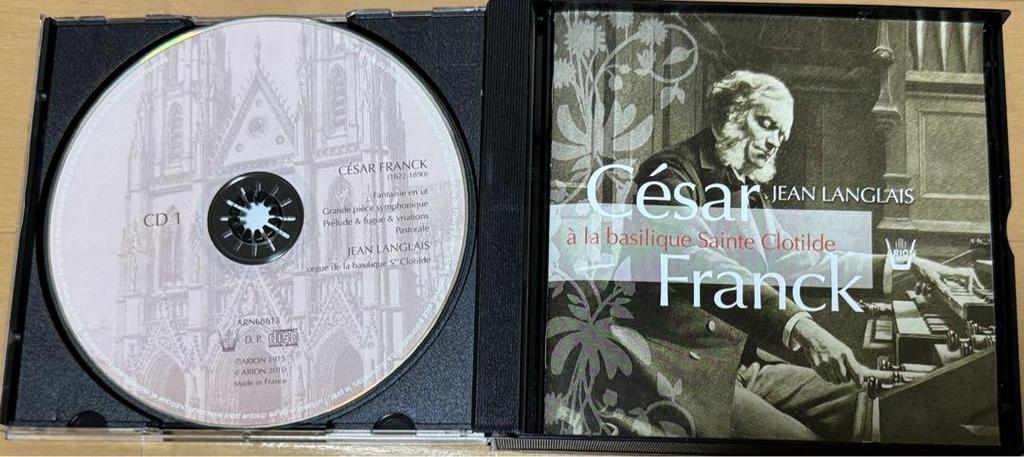 [USED] Complete collection of organ works Jean Langley 3CD Franck, Cesar