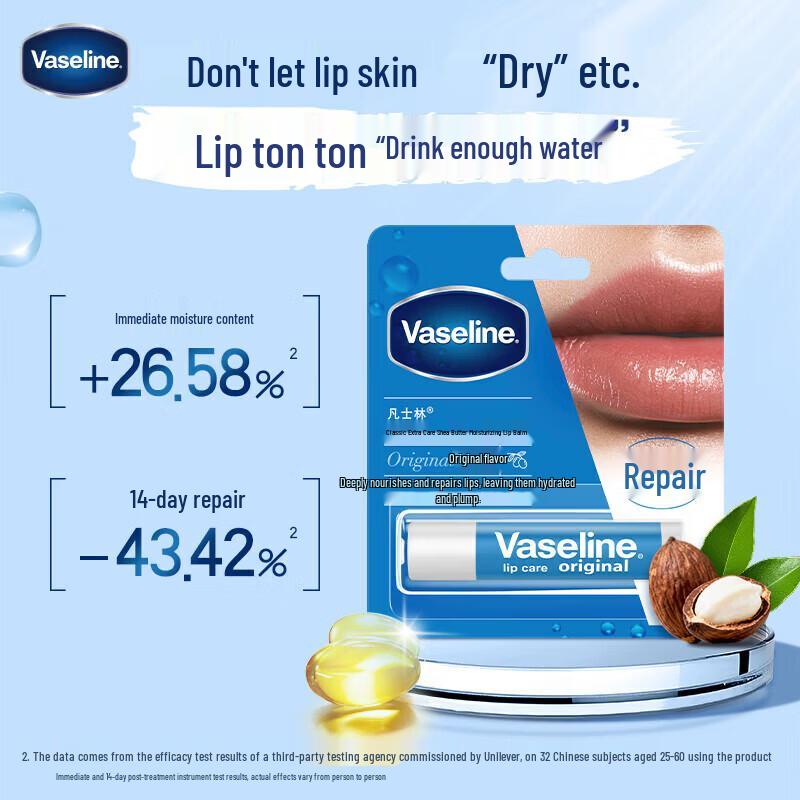 CeraVe Salicylic Acid Cleanser Set with Vaseline Lip Balm