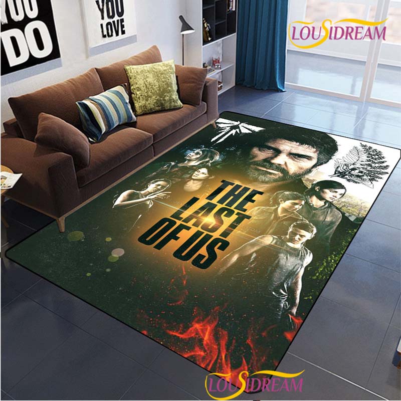 2026 Last Of Us Carpet for Living Room Bedroom Rug Kids Kitchen Door Unslip Floor Mat Birthday gift photography props Alfombra Rug