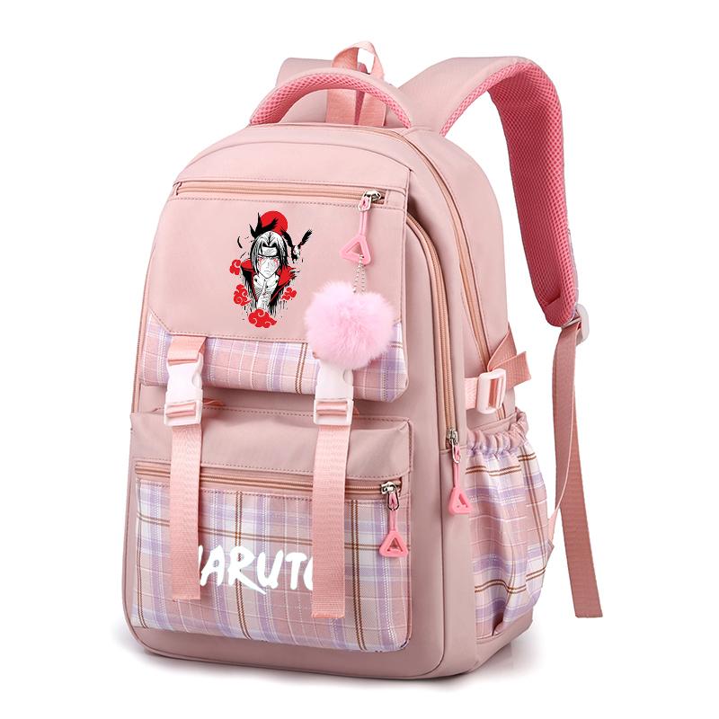 Рюкзак «Наруто» в стиле аниме для подростков, школьный рюкзак для девочек и мальчиков, студенческий детский рюкзак для ноутбука, сумка для книг для мужчин и женщин, дорожная сумка для отдыха