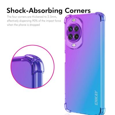 Для Huawei nova 14 5G Чехол из ТПУ ENKAY Утолщенный Защита четырех углов Задняя крышка телефона