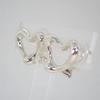 [Б/у] Серьги TIFFANY/Tiffany 925 с открытым сердцем/g428-66