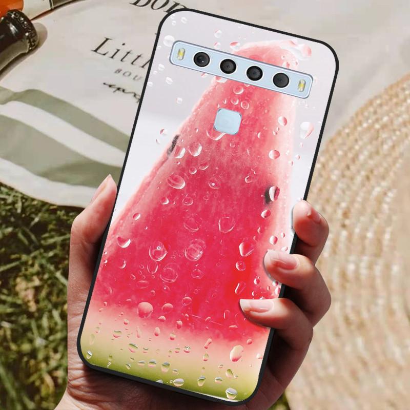 Чехол для телефона Для TCL 10L Чехлы 10 Pro Мягкий силиконовый чехол Для TCL 10L 10 Lite 5G UW 10Lite 10Pro 10 L Plus Модный чехол Coques