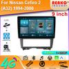 Car Radio Carplay For Nissan Cefiro 2 (A32) 1994-2000 Navigation GPS Multimedia Player Android Auto Autoradio Wifi Stereo No 2din