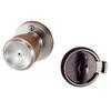Kawaguchigiken Indoor Door Knob, High-Speed ??Steel Door Lock, BS65mm, Stainless Steel Hairline