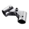 Boat Hardware Accessories Pole Railing Mast Canopy Stainless Steel Tube Pipe Folding Swivel Coupling Connector 22mm/25mm
