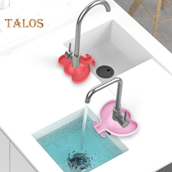 Сливная подушка для крана, экологически чистый термостойкий силиконовый прочный смеситель для раковины, брызгозащищенный коврик, уловитель капель, кухонный инструмент