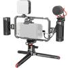 SmallRig Smartphone Video Kit with Compatible with iPhone Pro and Includes LED and Mobile Phone Holder for and Live Streaming Microphone, 16/15/15