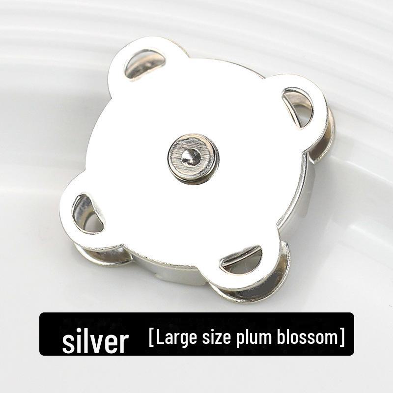 Скрытая магнитная кнопка для пальто, кардиганов и сумок - прочная металлическая невидимая застежка