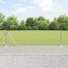 Welded Wire Fence with Concrete Foundation 10 x 0.4 m (W x H)