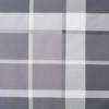 Sun Lounger Cushion Gray Checkered Pattern 186 x 58 x 4 cm Oxford Fabric