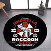 R-Resident Evil Ковер круглый с принтом Umbrella для гостиной, спальни, красивый ковер, нескользящий коврик для двери, напольные коврики, подарок на день рождения