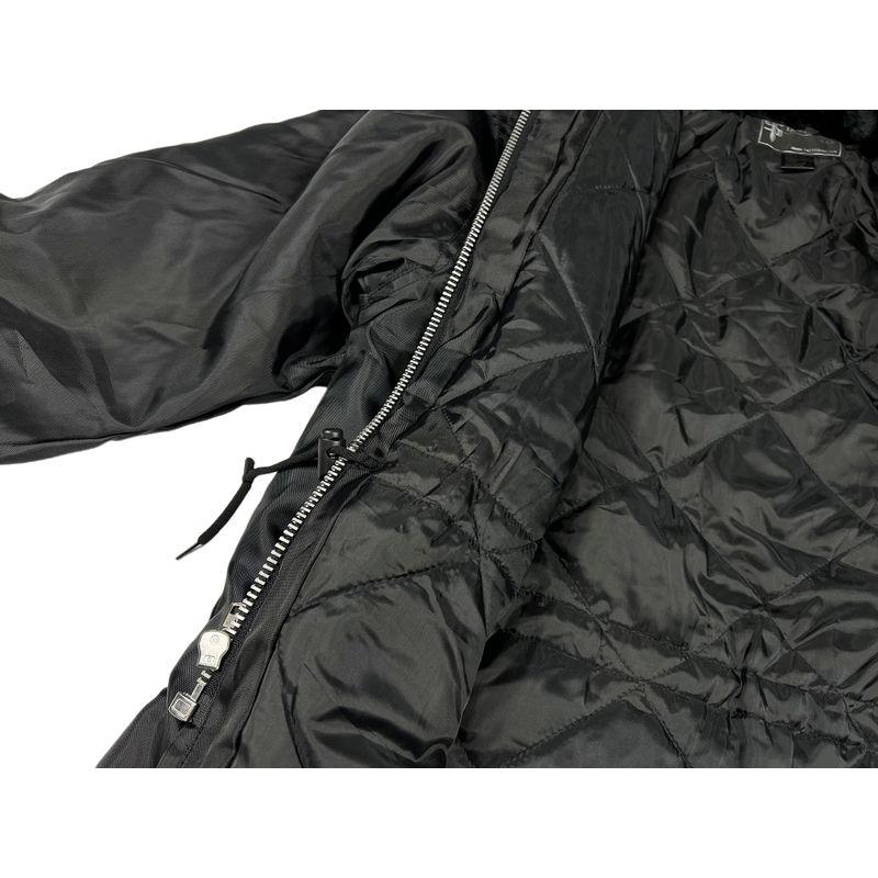 И Американская Мужская Осенняя и Зимняя Одежда Средней Длины с Добавлением Хлопка Повседневная Ретро Однотонная Парная С Капюшоном Хлопковая Стеганая Одежда Свободная Большого Размера