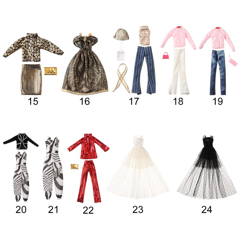 Fashion Casual Wears 1/6 Clothes Accessories Dolls Trousers Doll Coats Jeans Leather Pants Shorts