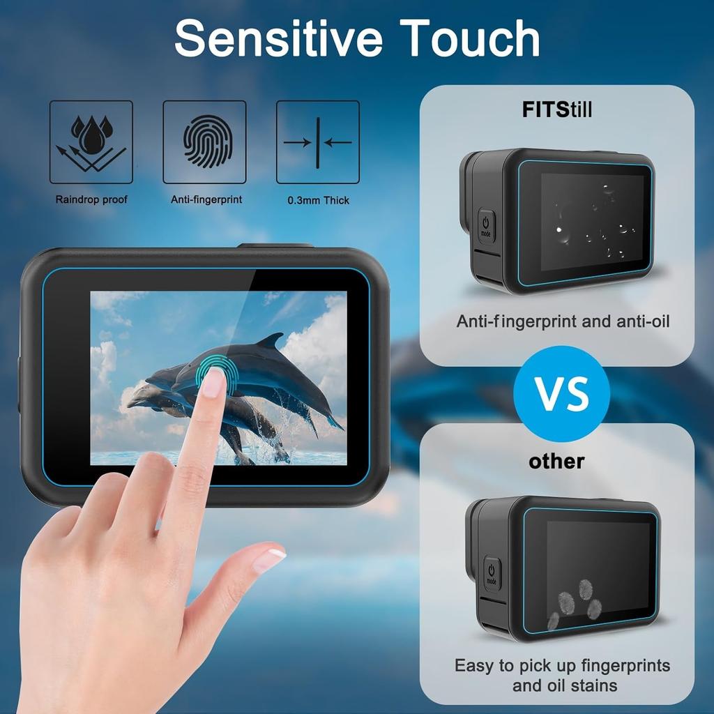 Для Gopro Hero 13 черный чехол для аксессуаров защитный корпус защитная резиновая силиконовая крышка объектива ремешок для go pro Hero13