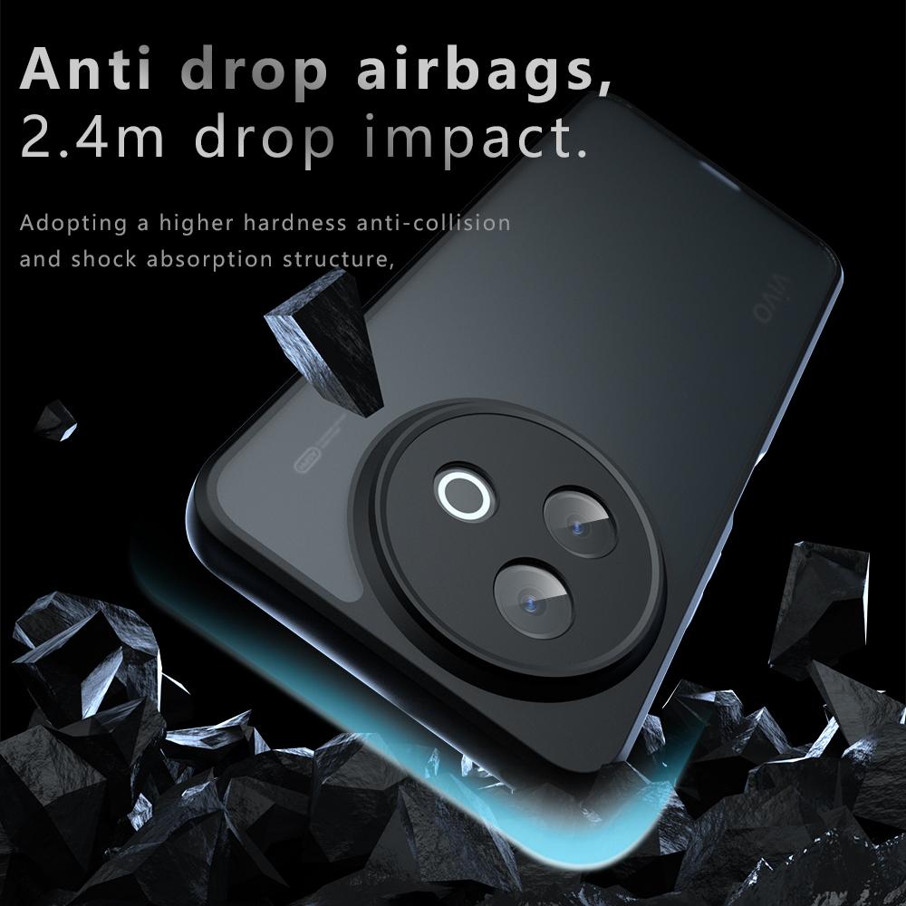 Чехол для VIVO Y39 5G Чехол Ультратонкий Матовый Полупрозрачный и Прозрачный Полная Защита Funda для VIVO Y39 5G Capa