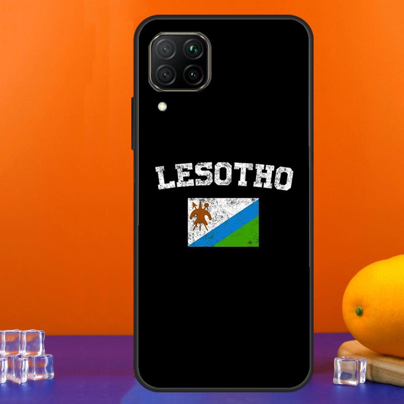 Флаг Лесото Для Huawei Nova 9 10 SE 5T 12i 12s 11i Y91 Y90 Y60 Y70 Y72 Y61 P60 Pro P20 P40 P30 Lite Чехол