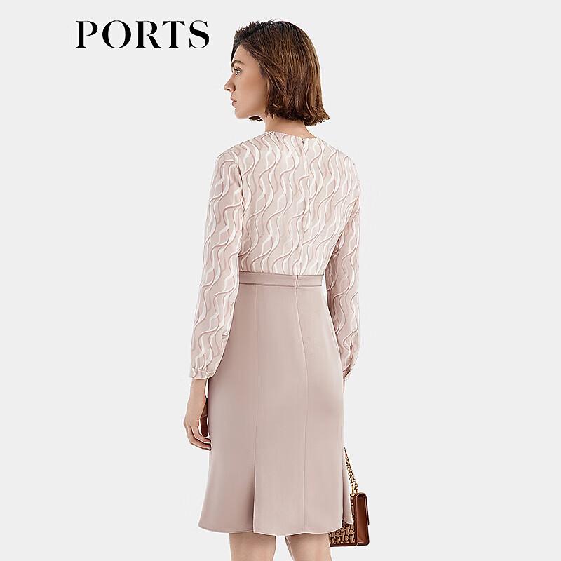 Ports Женское платье с V-образным вырезом Осень/Зима 2022