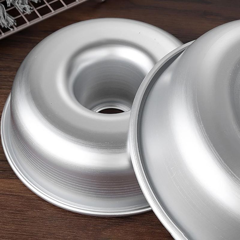 1 шт. алюминиевая кольцевая форма для выпечки маленьких/лагерных/гигантских пончиков с антипригарным покрытием Savarin Mold Pan