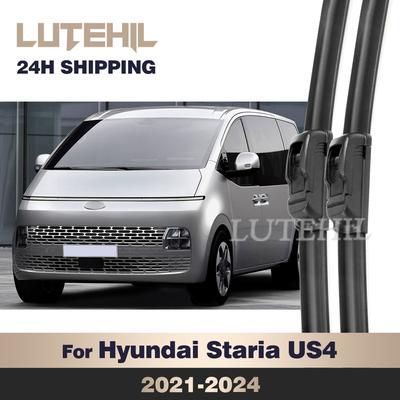Дворники LUTEHIL для Hyundai Staria US4 -2024 Дворники Передние Щетки Дворников Стеклоочиститель Лобовое Стекло Окно Щетка 28"+16"
