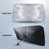1PC Car sunshade Sun shield for car sunshade screen windshield umbrella front stop parking gear
