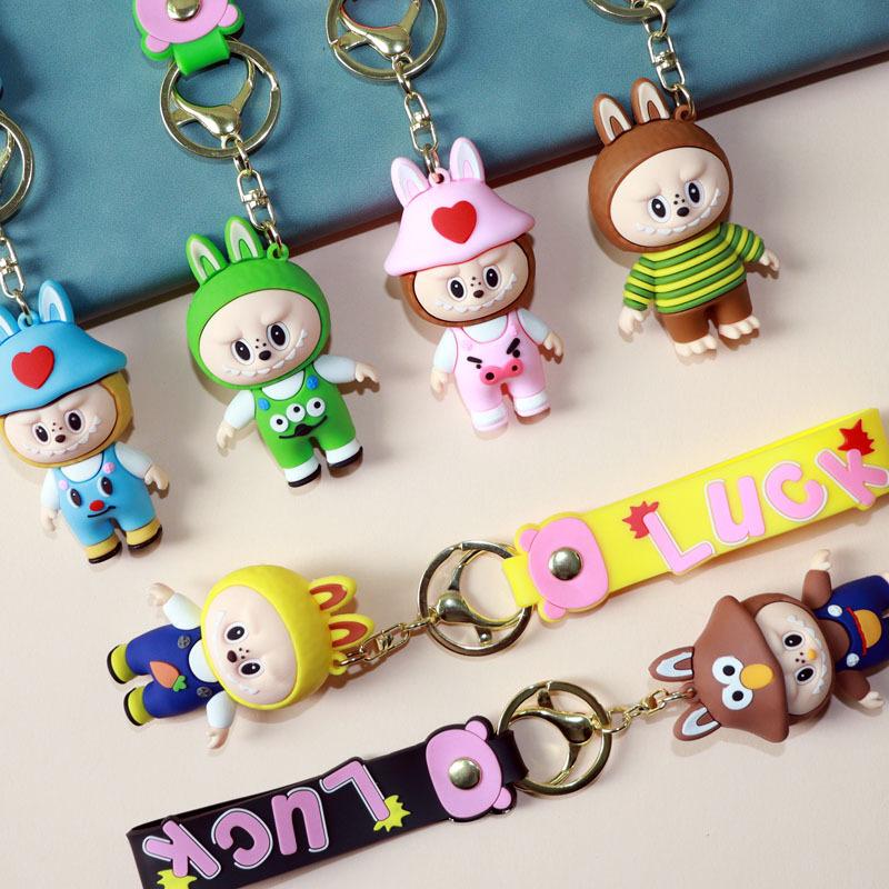 Очаровательный милый плюшевый кулон в виде ягненка - брелок и аксессуар для рюкзака, подарок