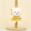 Adorable Plush Animal Keychain Cute Snack-inspired Teddy Bear And Puppy