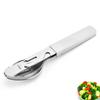 4-in-1 Portable Stainless Steel Camping Spoon, Fork, Knife and Can/Bottle Opener, Military Camping Utensils, Travel Multitool