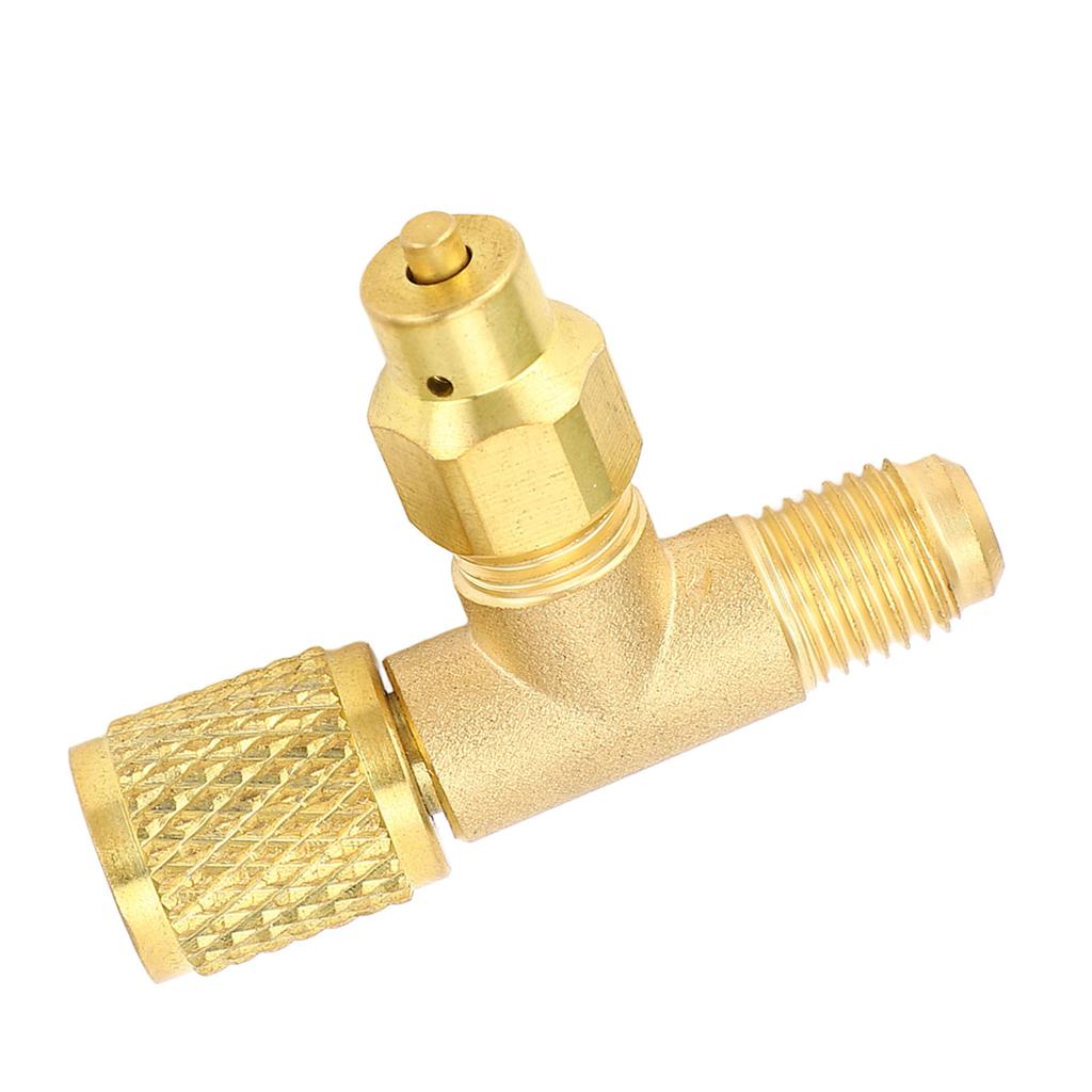 Инструменты для ремонта линий кондиционирования воздуха Заправочный клапан хладагента Выпускной клапан 1 4 SAE 7 16 20 UNF для R22 R12 Воздух