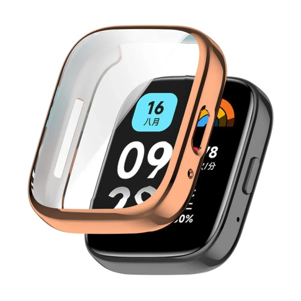 Защитный чехол-пленка из ТПУ для умных часов Xiaomi Redmi Watch 5 Active/Lite, Защитный корпус для ремешка умных часов Xiaomi Redmi Watch 3