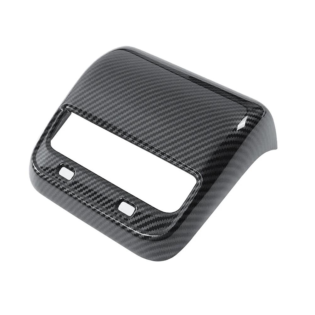 Накладка на задний дефлектор воздуховода для Tesla Model 3/Y 2017-2024, внутренняя накладка на задний воздуховод, задняя накладка на выхлопное отверстие, автомобильные аксессуары