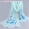 Fashion Women Chiffon Scarf Polyester Print Autumn Summer Pattern Silk Scarves Shawl