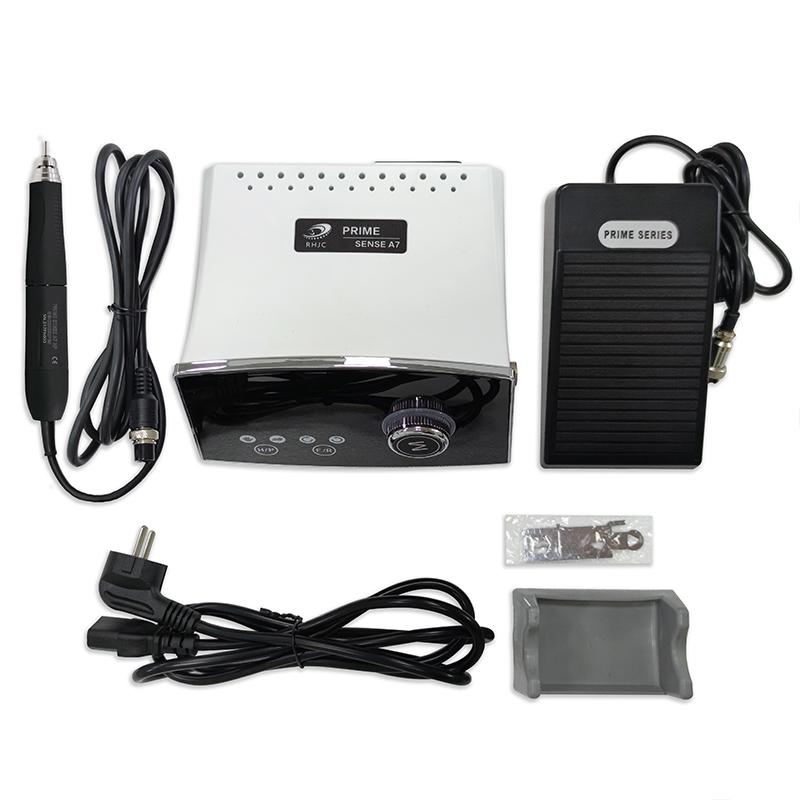 240W Dental Brushless Micromotor 55000RPM Speed Prime Sense A7 Strong Micromotor BLDC Motor Nail Jewelry Polishing Equipment