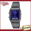 CASIO AQ-230GG-2A наручные часы аналого-цифровые стандартные мужские темно-синий оружейный металл.