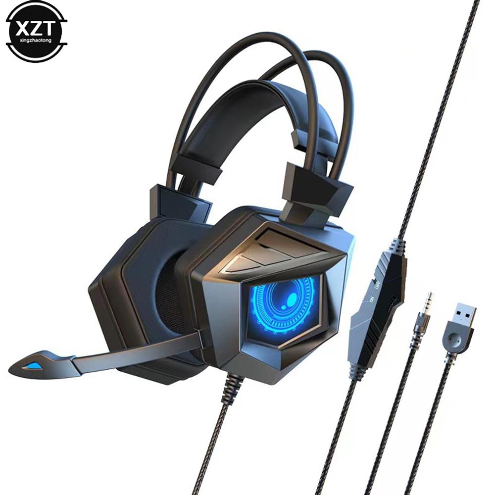 Игровые гарнитуры Sy-g15 Fone Gamer, стерео объемный звук, игровые наушники для ПК с микрофоном, проводные гарнитуры для компьютера Ps4 Xbox