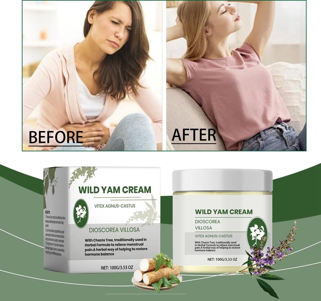 Wild Yam Organic Wild Yam For Hormone Balancing Women's Organic Wild Yam Roo For All Skin Types For Menopause And Menopausal Health120ML